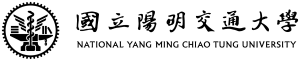 Horizontal black Chinese and English school emblem